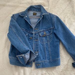Lee cropped jean jacket